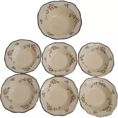 Buy Alfred Meakin Marquis Shape Marigold X 7 Pieces Bowls • 4.99£