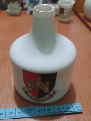 Buy Goss China Crested Ware, Model Of Sack Bottle, Devon (B37) • 6.99£