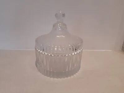 Buy Small Lidded Glass Pot • 5£