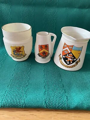 Buy 3 Pieces Of W H Goss Crested Ware.  • 9.99£