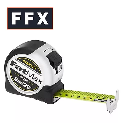 Buy Stanley STA533891 FatMax Xtreme Tape Measure 8m / 26ft 5-33-891 • 21.57£