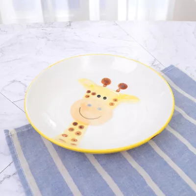 Buy Baby Tableware Kids Dinnerware Pasta Serving Plate Child Ceramics • 20.38£