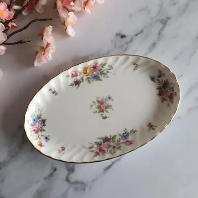 Buy Minton Marlow Bone China Made In England Oval Dish Perfect • 18£