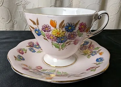 Buy Vintage EB Foley 1850 Floral Bone China Tea Cup & Saucer Made In England • 17.01£