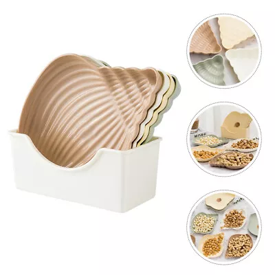 Buy Seashell Plates Conch Tray Candy Nut Platter Mermaid Party Clam Dinnerware • 12.98£