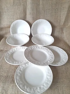 Buy BARRATTS/BHS Lincoln Pattern 4xcereal Bowls & 8x Tea Plates 12 Pieces • 55£
