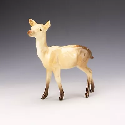 Buy Beswick Pottery - Hand Painted Doe Deer Figure • 14.99£