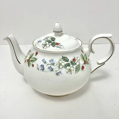 Buy Duchess Bone China Strawberry Fields Tea Pot Lovely Condition  • 32£