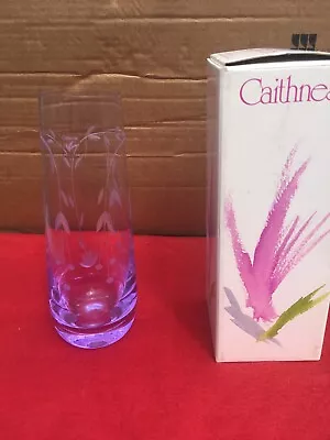 Buy Beautiful Caithness Vase LILAC COLOUR 10 INCH • 4.99£