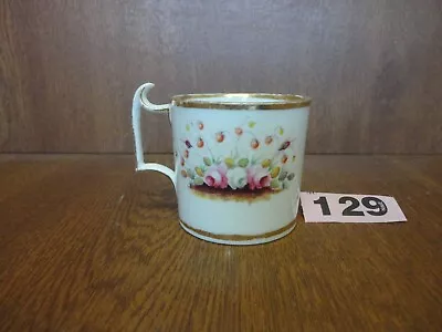 Buy Antique Royal Crown Derby Tea / Coffee Cup - Hand Painted Roses & Strawberries • 9.95£