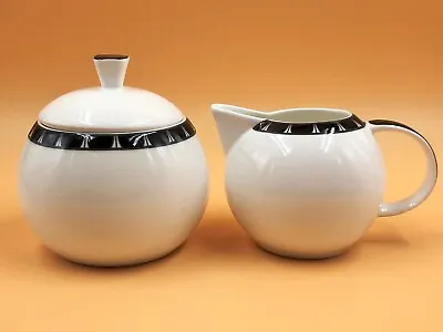 Buy Aynsley China Mozart Design Tea Set Sized Creamer Are Lidded Sugar Bowl Set. • 28.50£
