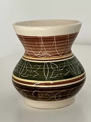 Buy Vintage Rhayader Dragon Pottery Welsh Small Vase • 7£