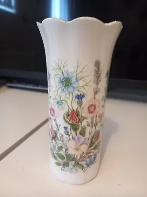 Buy Aynsley Wild Tudor Vase Fine English Bone China Pretty Floral Design • 0.99£