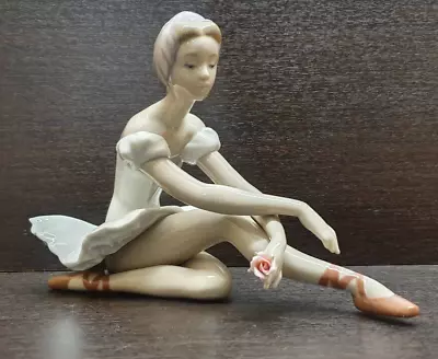 Buy LLADRO Rose Ballet 5919 Sculptor Jose Luis Alvarez Spanish Porcelain • 79.99£