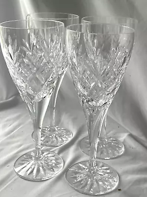 Buy Set Of 4 Royal Doulton Elizabeth Crystal Wine Glasses   Free Ship • 75.69£