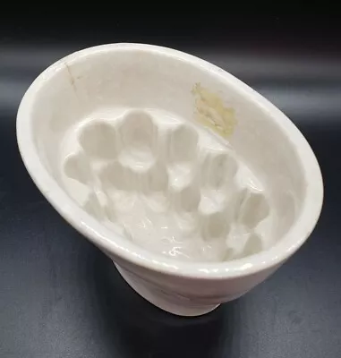 Buy Antique Stoneware Pudding Butter Jello Mold (C) • 19.24£