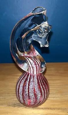 Buy Phoenician Glass Seahorse  Beautiful Pink Colour- C6” Tall Made In Malta • 16£