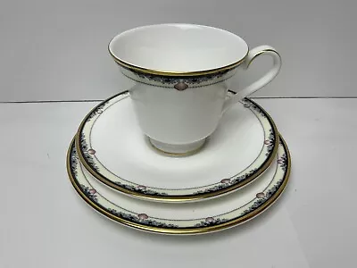 Buy Royal Doulton Rhodes Tea Trio Tea Cup Saucer & Side Plate Superb Condition • 9.99£