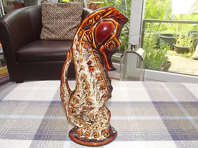 Buy Large Rare Fosters  Pottery Seahorse Jug/vase • 9.99£