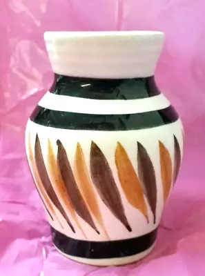 Buy Jersey Pottery Vase Vintage Colours Nice Small Collectable Piece • 8£