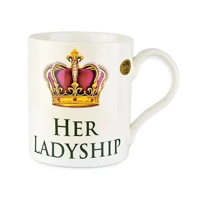 Buy Her Ladyship And Crown Coffee Tea Mug Fine China 350ml Drinking Royalty Cup • 7.95£