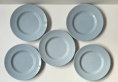 Buy Woods Ware Iris Vintage Side Plates X 5 - Blue Utility Ware Tea Plate 17cm • 11.99£