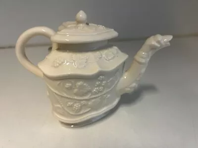 Buy Royal Creamware Victoria & Albert Museum Teapot Collection Ltd Ed 1162/5000 • 30£