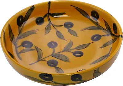 Buy Large Round Dish Serving Bowl  30 Cm X 7 Cm Spanish Handmade Ceramic Pottery • 27.99£