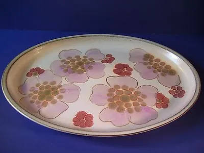 Buy Vintage Denby Pottery Gypsy Oval Serving Platter 12.5  England Retro   • 37.59£