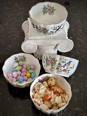 Buy Aynsley Pembroke VAR-I-ETÉ Bowls X FOUR!  Candy; Nuts; Sugar; Tea Or Rice Bowls • 19.50£