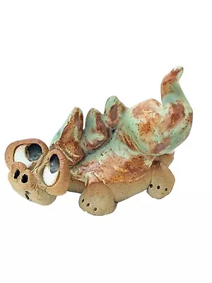 Buy Studio Pottery Dinosaur Figure Ornament Figurine Tremar Yare • 35£
