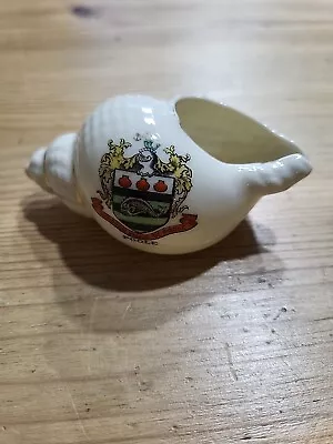 Buy Crested Ware China Grafton Shell Poole Dorset • 2.99£
