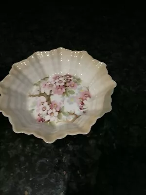 Buy Vintage Shelley Dainty Shape Fine Bone China Pin/Trinket Dish Pink Floral • 25.99£