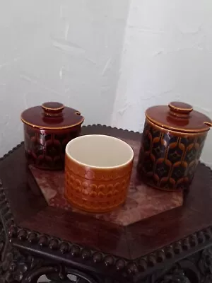 Buy Hornsea Pottery Heirloom 2 Lidded Pots And One Saffron  • 10£