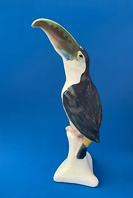 Buy Rare Antique Tuscan China 18 Cm Tall Toucan • 50£