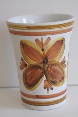 Buy A Lovely Brown And White Cinque Ports Rye Pottery Vase?. • 9.99£