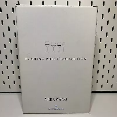 Buy Vera Wang Wedgwood Crystal Pouring Point Champagne Flute Lot Of 2 NIB • 66.24£