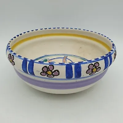 Buy Antique Devon Honiton England Pottery Bowl Floral Design No.47 On Base Rare • 11.99£