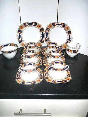 Buy Royal Tuscan Imari Pattern 22 Piece 1930s Tea Set • 80£