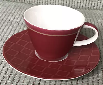 Buy Villeroy And Boch Caffe Club Uni Berry Small Tea Cup And Saucer Discontinued  • 7£