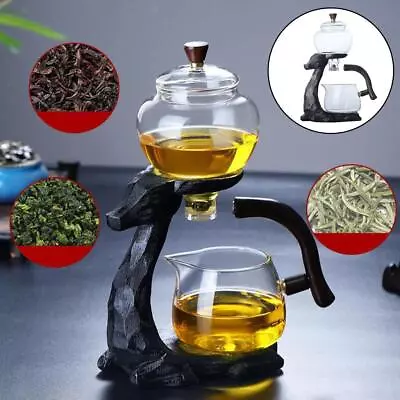 Buy Clear Tea Set Magnetic Glass Teapot Multi-functional Housewarming Gift • 39.56£