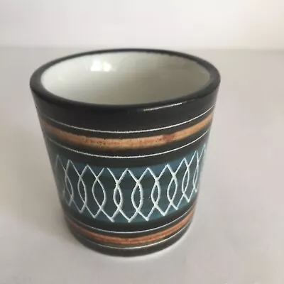 Buy Vintage Studio Pottery Ambleside Pottery Sgraffito Egg Cup • 18£