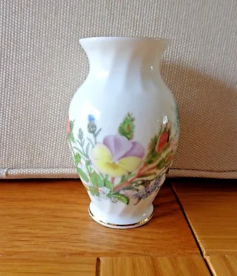 Buy Aynsley Wild Tudor Small-Miniature Fine Bone China Vase • 4£