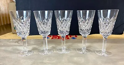 Buy 5 Waterford Tyrone Irish Crystal Sherry Or Port Glasses • 75.83£