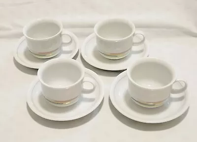 Buy Thomas Rosenthal Trend Candy Coffe Mugs With Saucers 8 Piece Set Vintage ~Rare~ • 104.36£