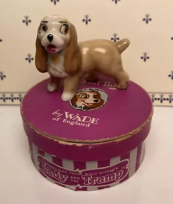 Buy Walt Disney Wade Lady Porcelain Figure The Hat Box Series Boxed Lady & The Tramp • 12.99£