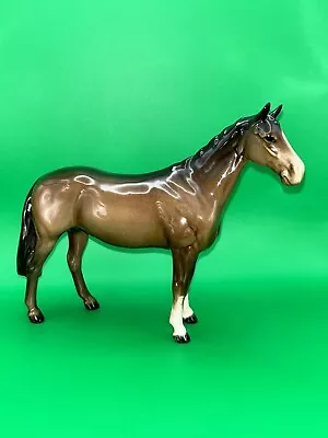 Buy Beswick Huntsman’s Horse 1484 Brown Gloss Perfect • 30£