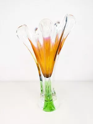 Buy Vintage Chribska Art Glass Vase  - Josef Hospodka - Heavy 14  • 45£