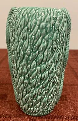 Buy Vintage Sylvac Green Alpine Range Vase, Rope Twist, 20cm Tall (3385) • 8£