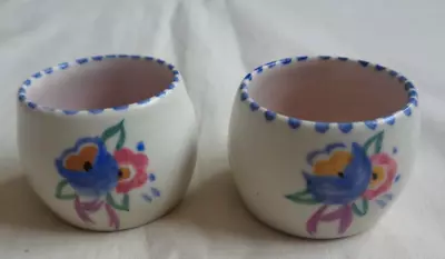 Buy Poole Pottery Pair Of Egg Cups - 1940s • 4£